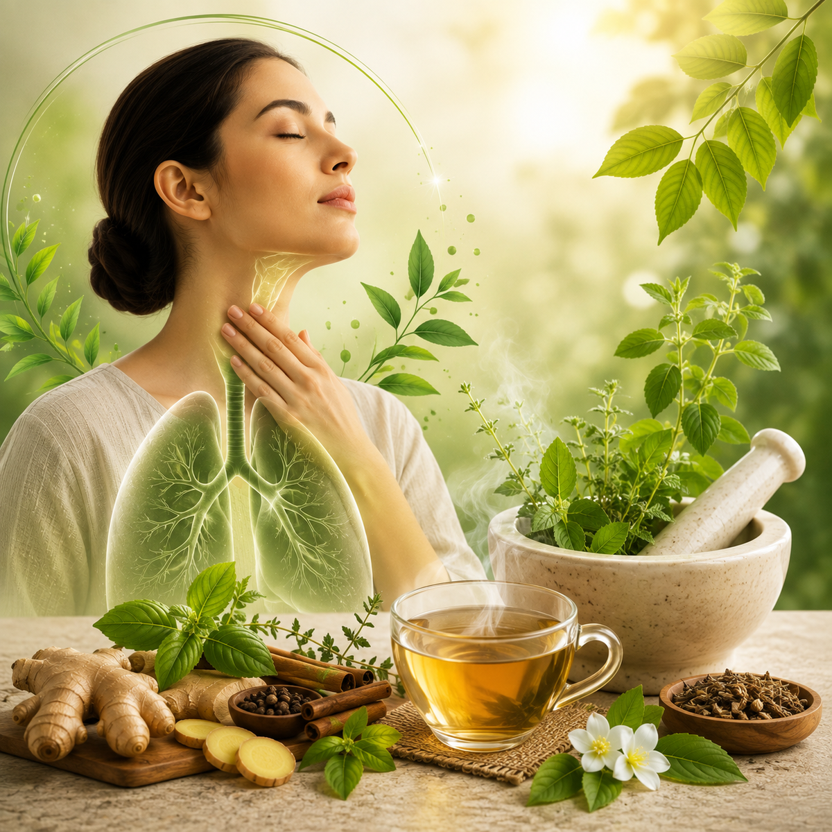 Ayurvedic Wellness for Respiratory & Throat Comfort: Traditional Habits for Everyday Care
